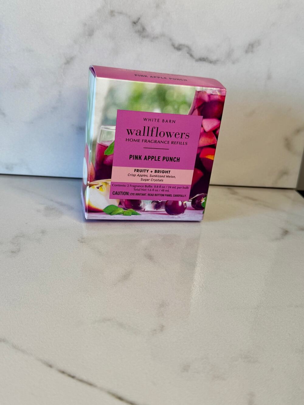 White Barn Wallflowers home fragrance refills - Pink Apple Punch